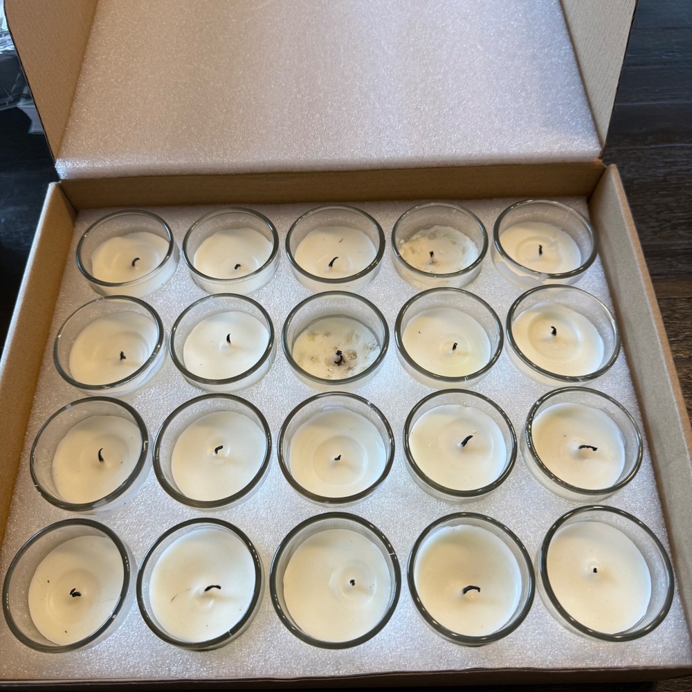 Citronella Candles Natural Soy 20‎ Pack 2oz Votive Scented Bulk Pack